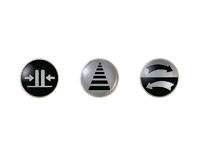 MA.-Labels with marks and symbols